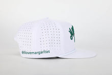 Load image into Gallery viewer, Margaritas Tour Golf Hat - White

