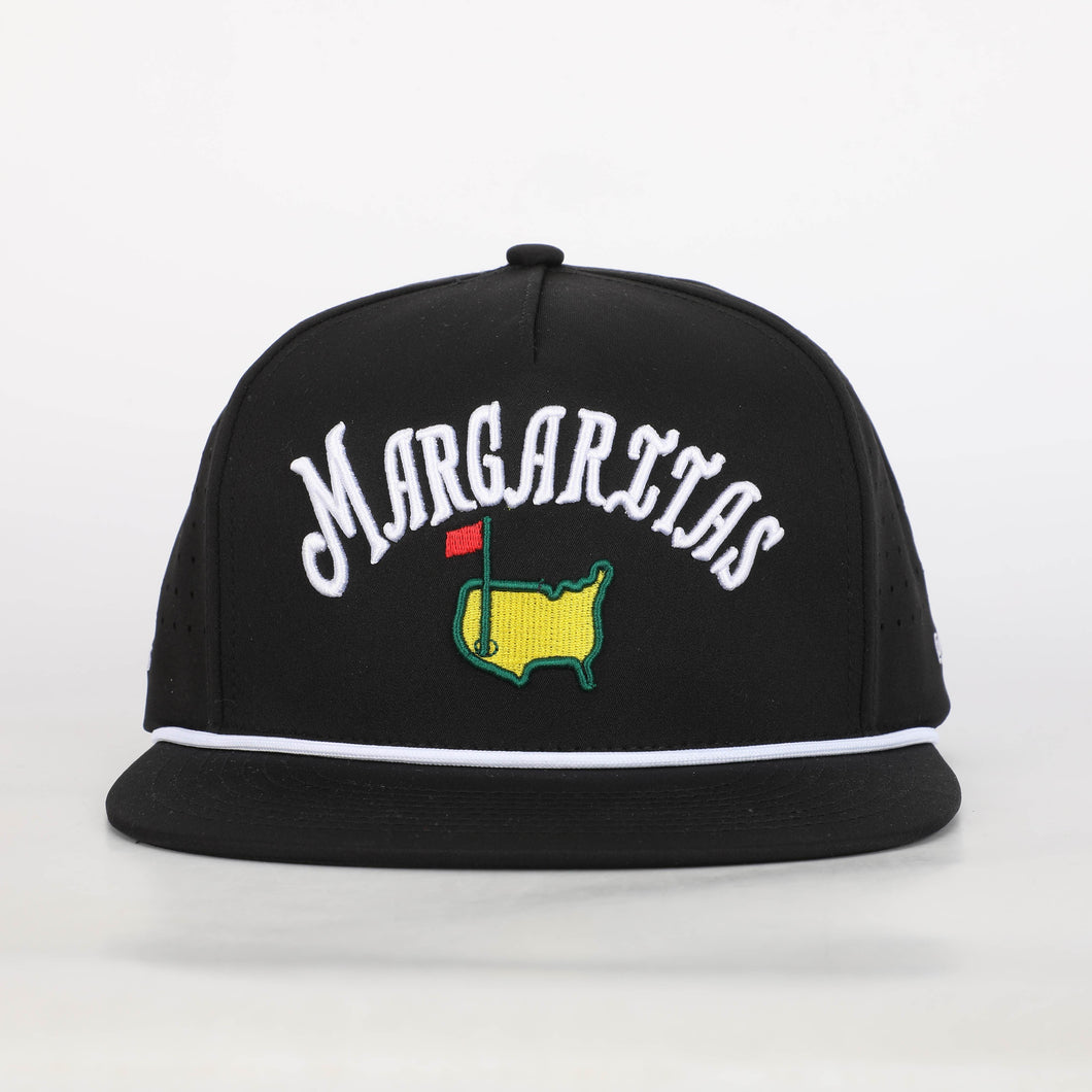 Margaritas Tour Golf Hat - Black