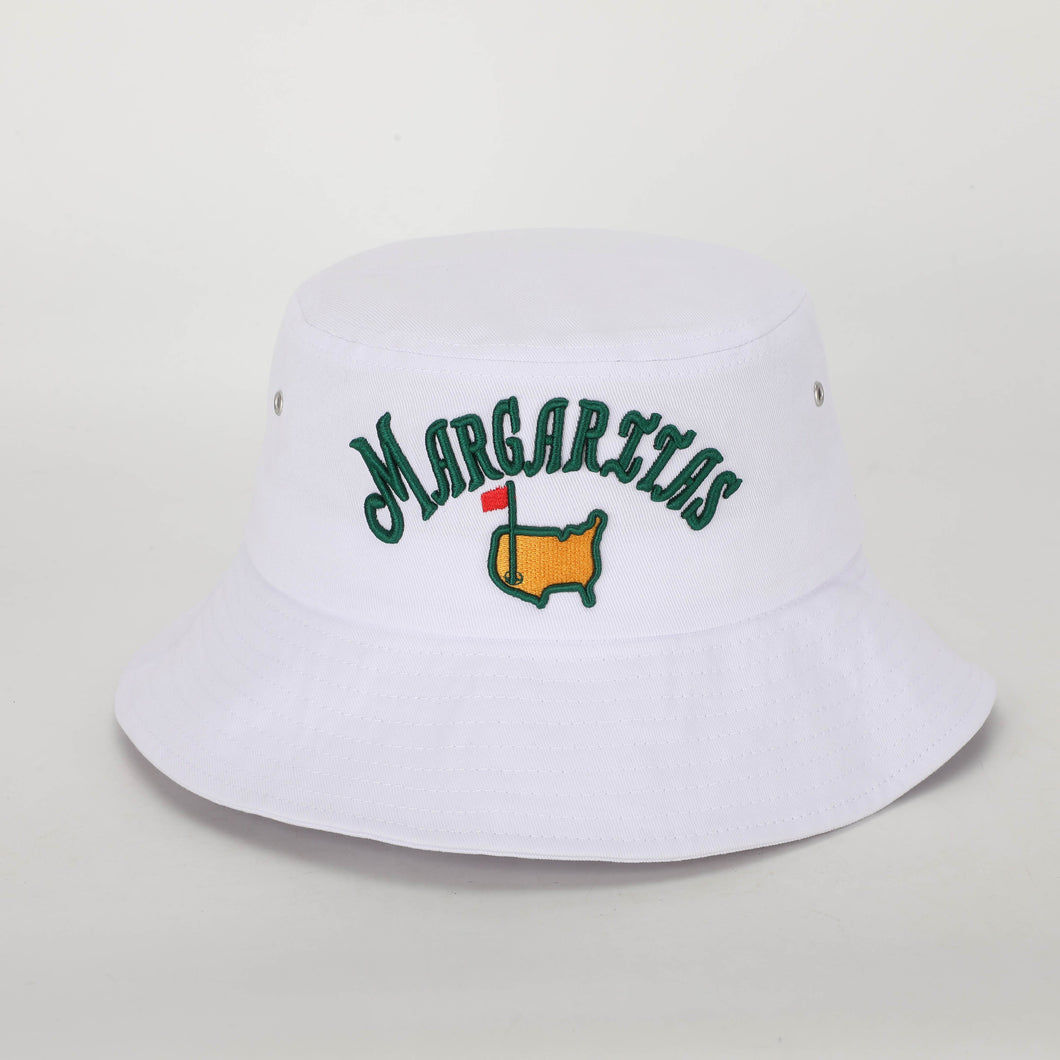 Margaritas Tour Golf Bucket Hat - White